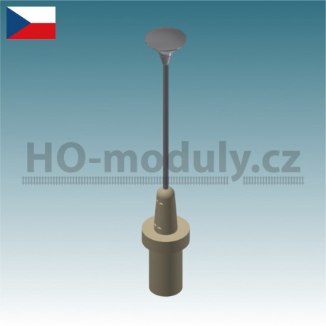 Parklampe II – konisches Plexiglas