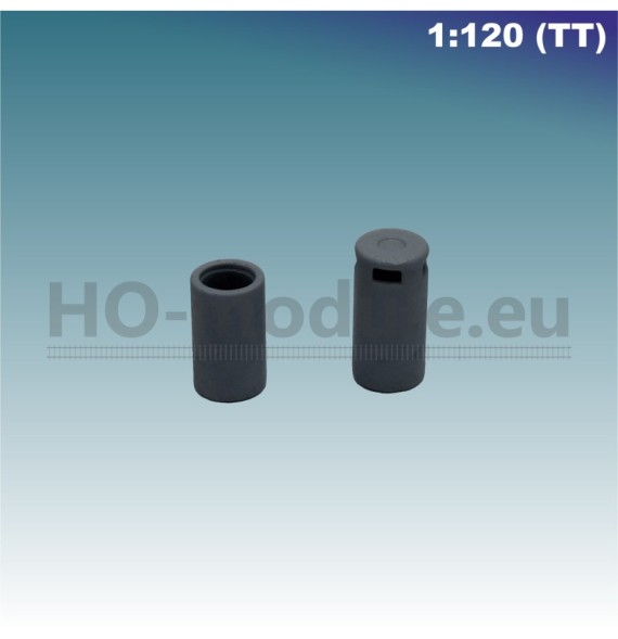 Betonový odpadní koš I