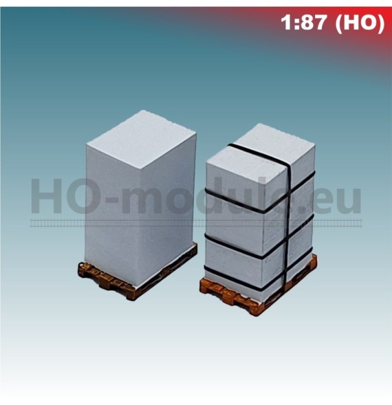 Porobeton na paletě