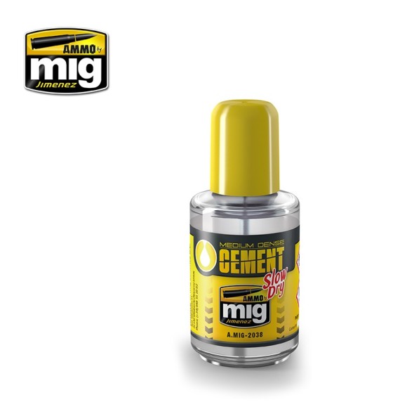 Medium Dense Cement - Slow Dry (Polyester Plastic Glue)