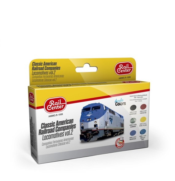 Classic American Railroad Companies – Locomotives Vol.2