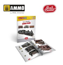 AMMO RAIL CENTER SOLUTION BOOK 01 - How to Paint German Trains MULTILINGUAL