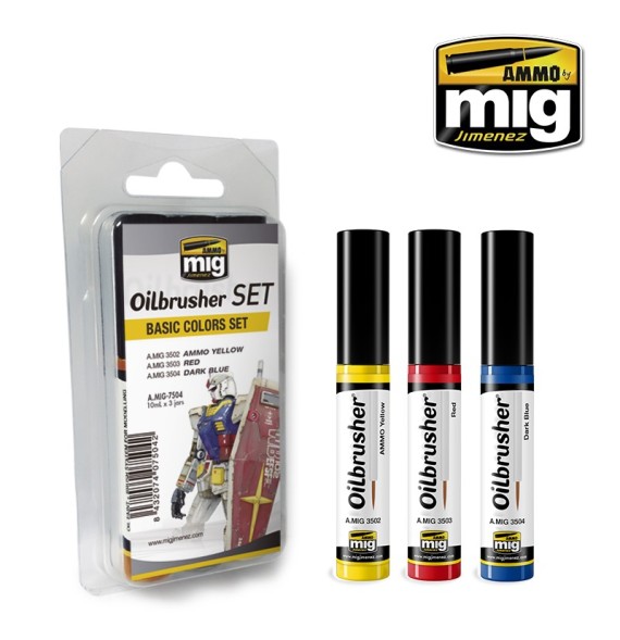Basic Colors OILBRUSHER SET