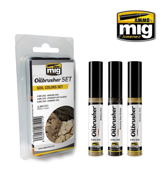 Soil Colors OILBRUSHER SET