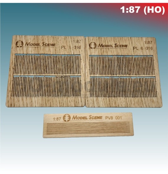 Prkenná ohrada – nepravidelný řez I.