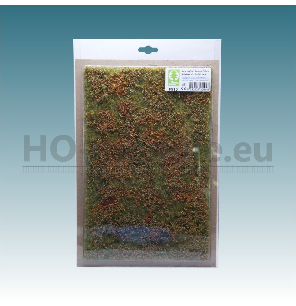 Křoviny nízké podzimní barevné