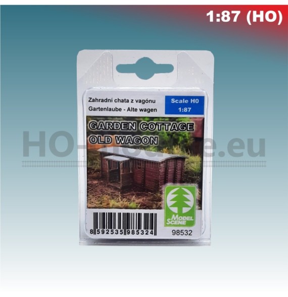 Zahradní domek – vagón nákladní