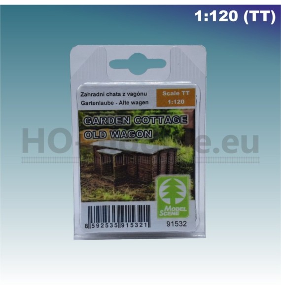 Zahradní domek – vagón nákladní