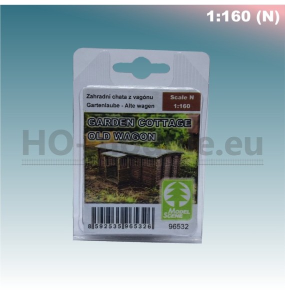 Zahradní domek – vagón nákladní