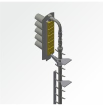 Světelné návěstidlo – 5 světel ž/z/č/b/ž