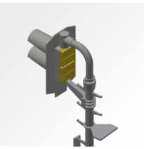 Světelné návěstidlo – 2 světla b/m