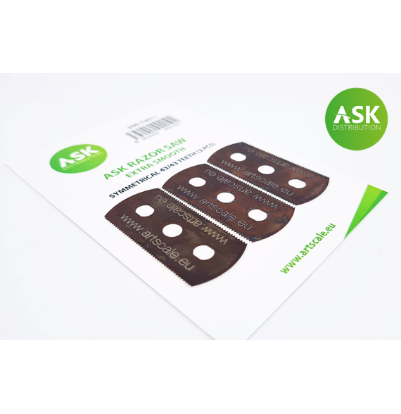 ASK žiletková pilka 43/43 zubů – 3 ks