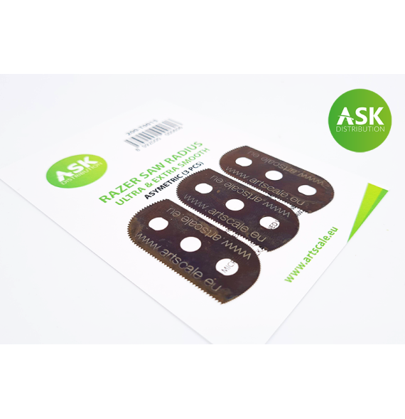 ASK žiletková pilka RADIUS 100/65 zubů – 3 ks