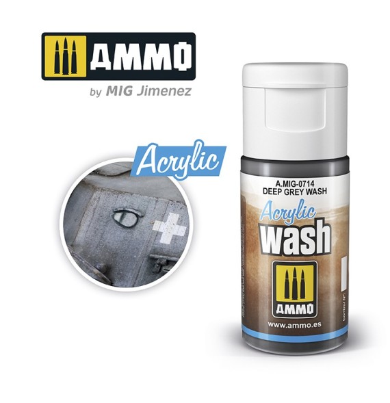 ACRYLIC WASH Deep Grey Wash