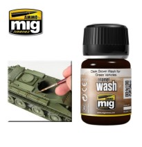 Dark Brown WASH for Green Vehicles