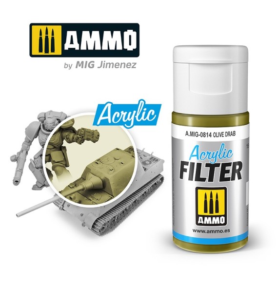 ACRYLIC FILTER Olive Drab