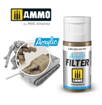 ACRYLIC FILTER Sand Grey