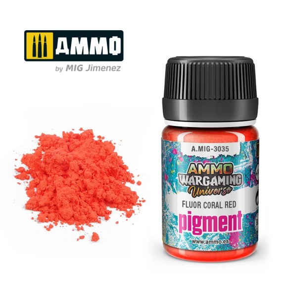Pigment Fluor Coral Red