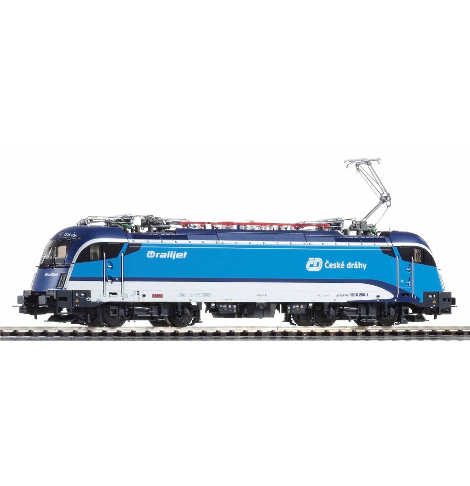 Elektrická lokomotiva 1216 ČD se zvukem