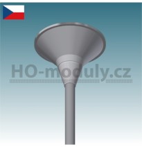 Parková lampa II – kuželové plexisklo