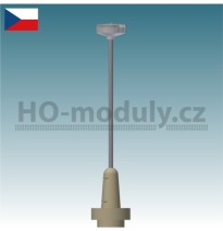 Parková lampa I – válcové plexisklo