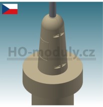 Parková lampa I – válcové plexisklo