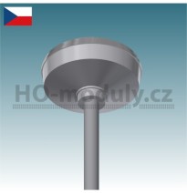 Parková lampa I – válcové plexisklo