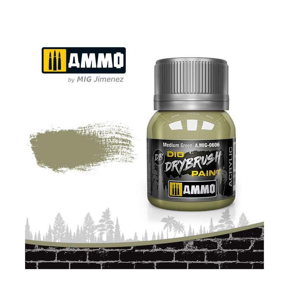 DRYBRUSH Medium Green