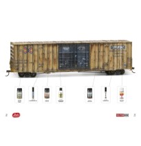 AMMO RAIL CENTER SOLUTION BOOK 02 - How to Paint American Trains MULTILINGUAL