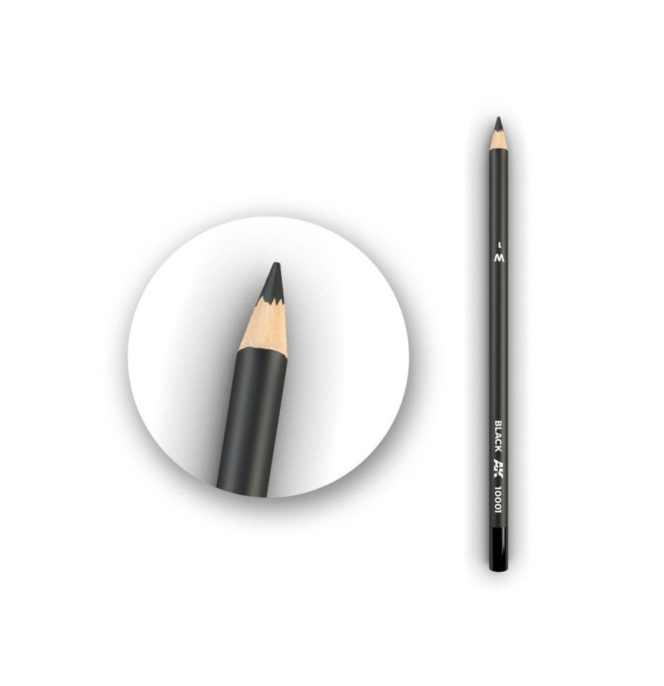 Watercolor Pencil Black