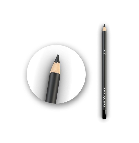 Watercolor Pencil Black