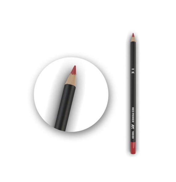 Watercolor Pencil Red Primer