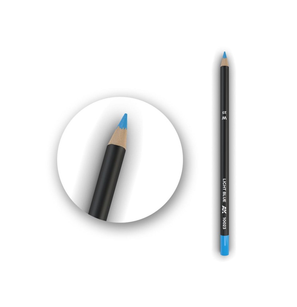 Watercolor Pencil Light Blue