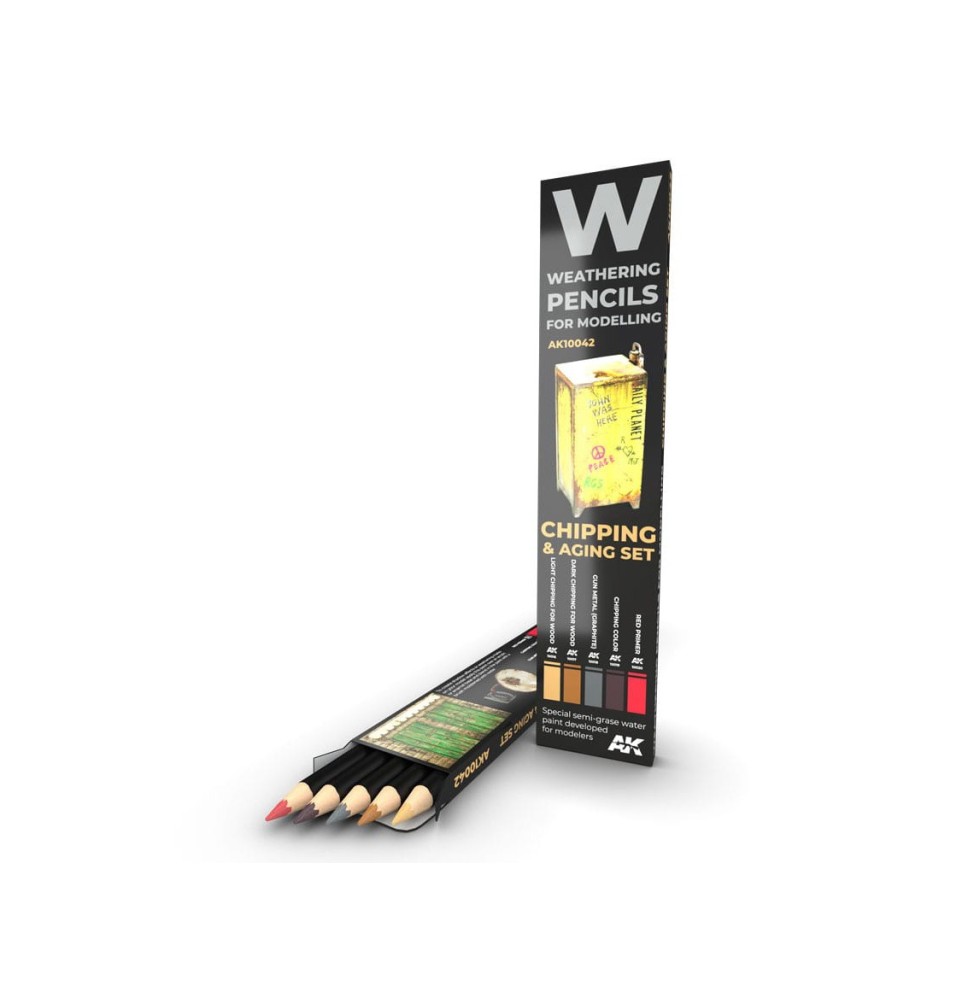 Watercolor Pencil set – Chipping And Aging