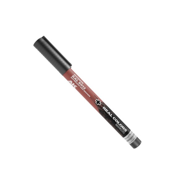 Real Colors Marker – Red Brown RAL 8012