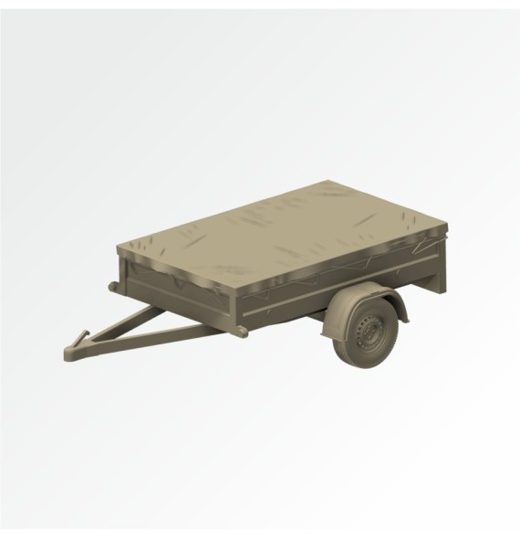 Přívěs za auto s plachtou