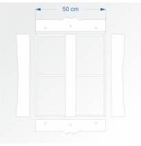 Modul rovný 60 cm – čela E96 a E96