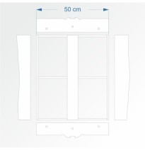 Modul rovný 60 cm – čela E96 a F96