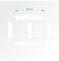 Modul rovný 30 cm – čela E96 a E96