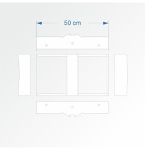 Modul rovný 30 cm – čela E96 a E96