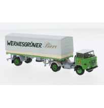 IFA W 50  s návěsem Wernesgrüner Bier