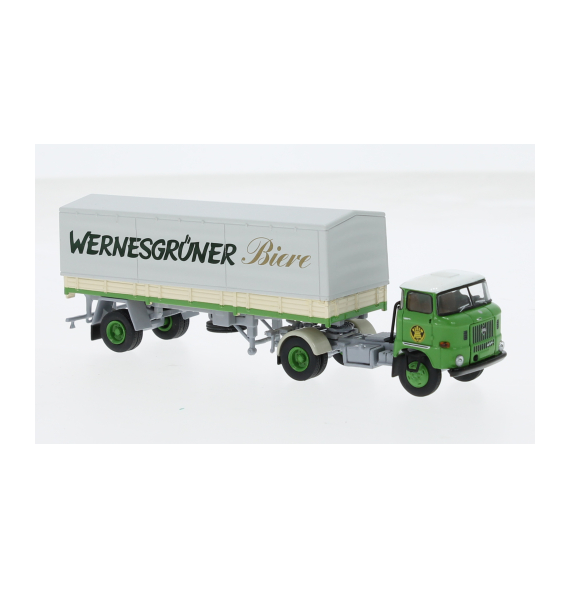 IFA W 50  s návěsem Wernesgrüner Bier
