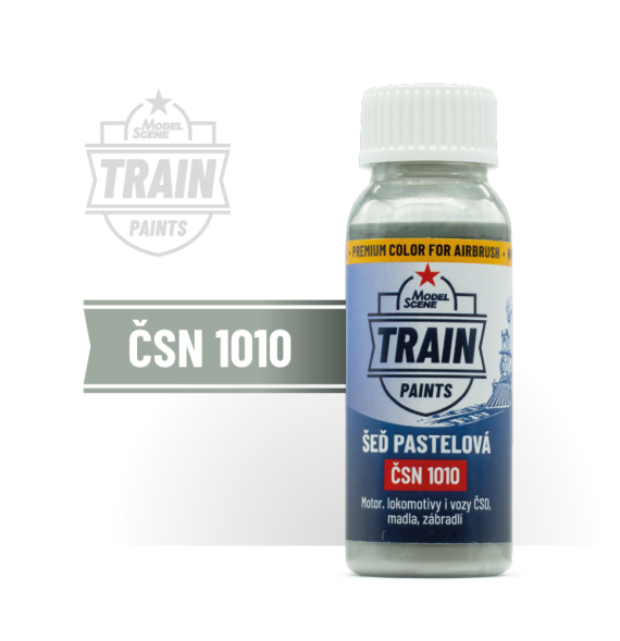 MS Train Paints – Šeď pastelová ČSN 1010
