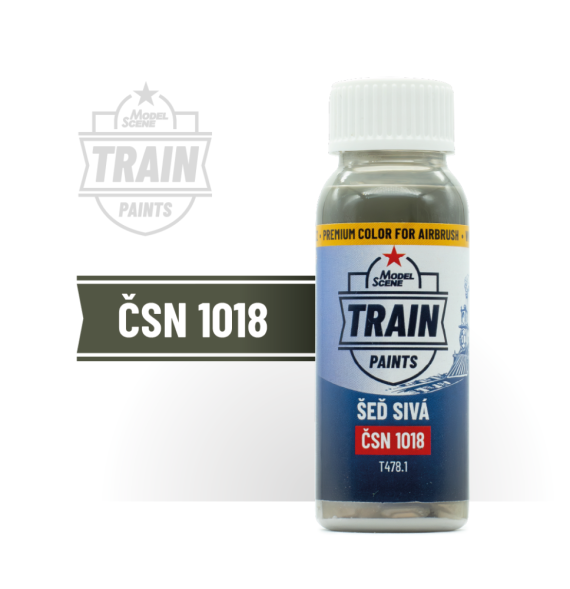 MS Train Paints – Šeď sivá ČSN 1018