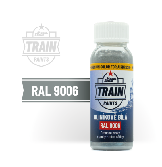 MS Train Paints – Hliníkově bílá RAL 9006