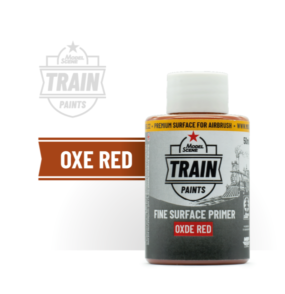 MS Train Paints – Fine Surfacer Primer Oxide Red