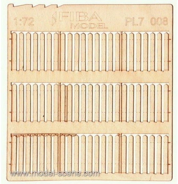 Prkenný plot – širší prkna