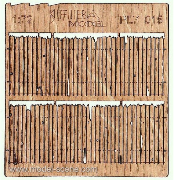 Prkenná ohrada – ztrouchnivělá