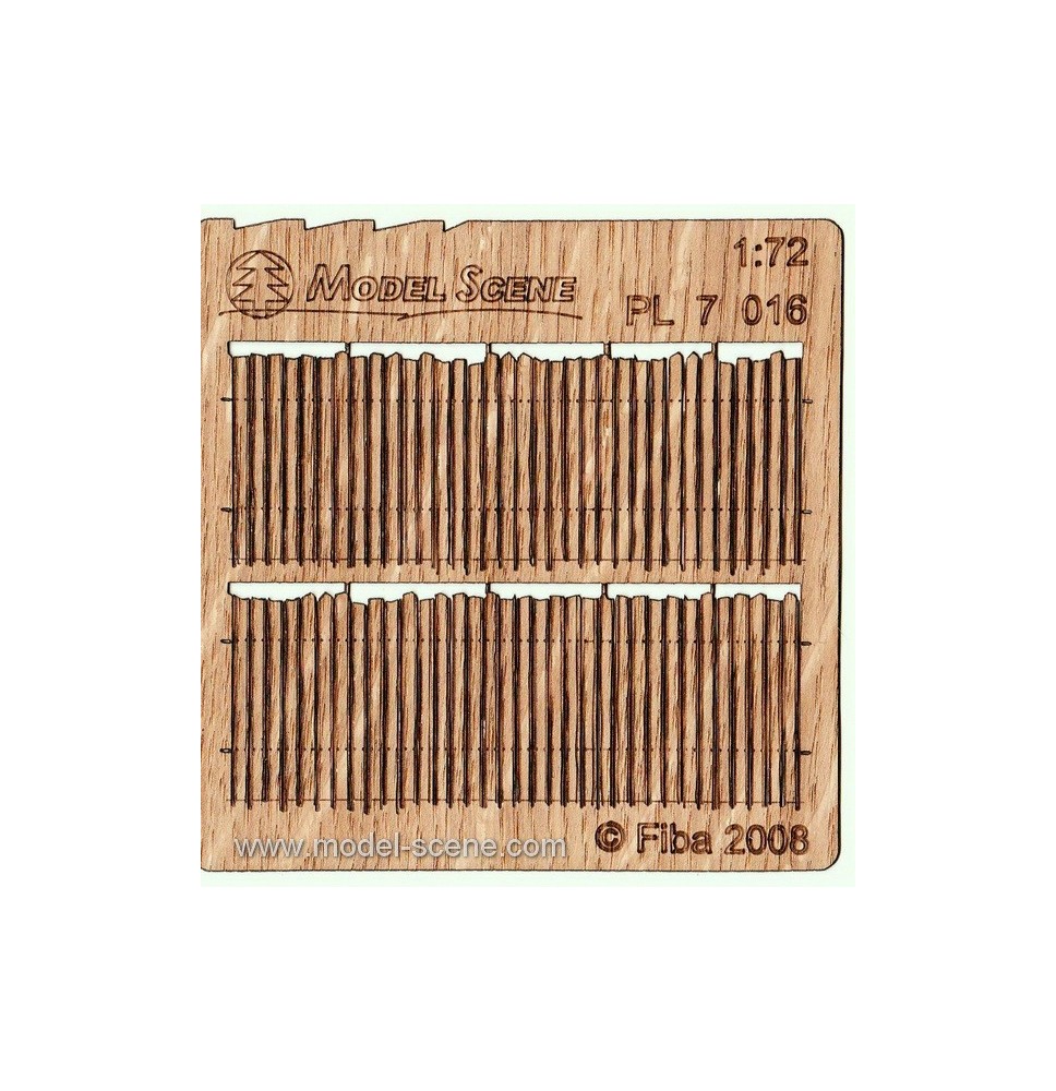 Prkenná ohrada – nepravidelný řez I.