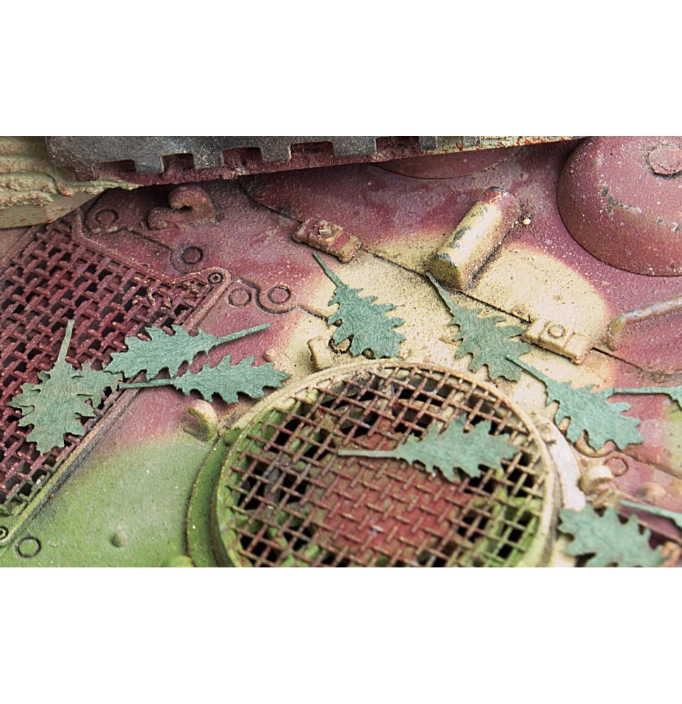 Stromové listí – dub červený - zelený